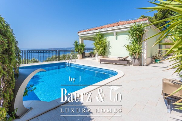 photo 1 Brela beautiful house with swimming pool and panoramic view