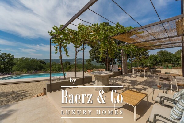 photo 9 Labin, Šumber, unique detached villa on a large plot with a view