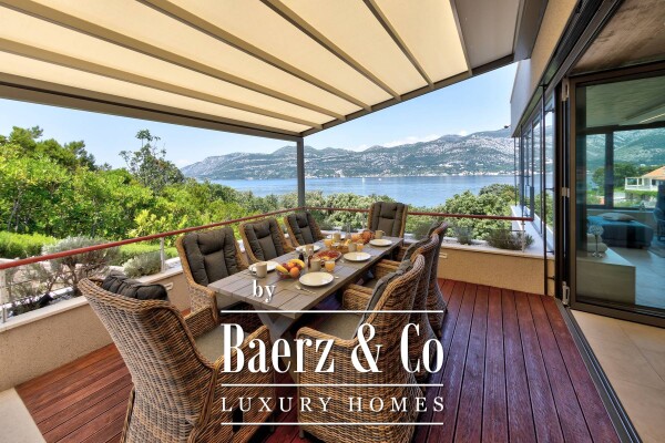 photo 16 Korčula, luxurious modern twin villas with sea view, unique offer