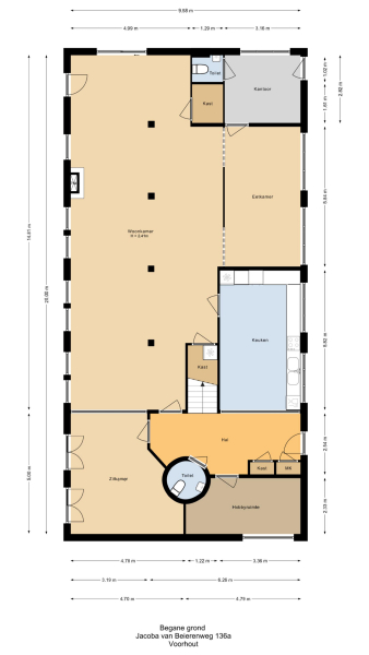 Floor Plan 1 - Jacoba van Beierenweg 136 a