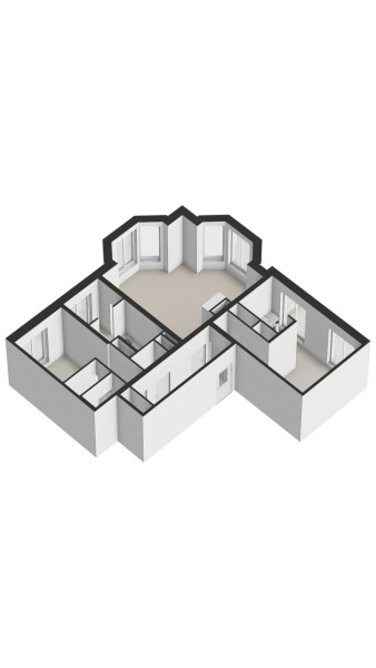 Floor Plan 2 - Tesselschadestraat 31 D