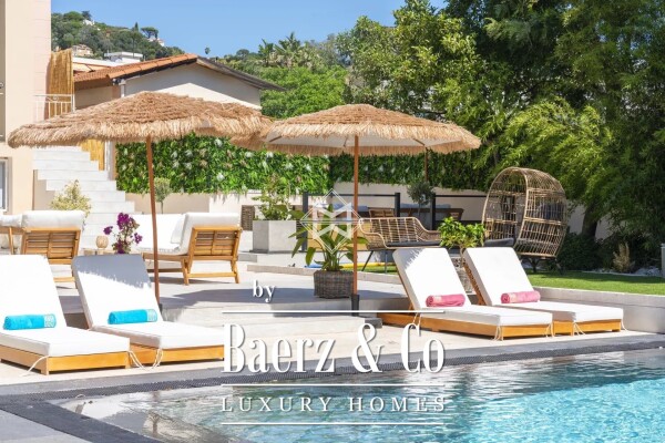 photo 8 10 minutes from Cannes - Renovated Belle Époque villa with sea view and walking distance to beaches