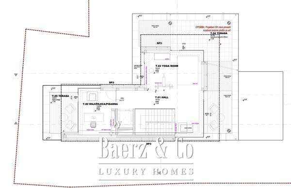 Floor Plan 2 - Rožna dolina 