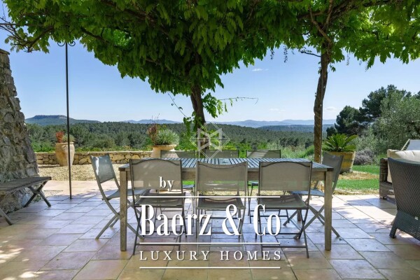 photo 3 Hinterland of Fayence – Authentic Stone Mas with Panoramic View