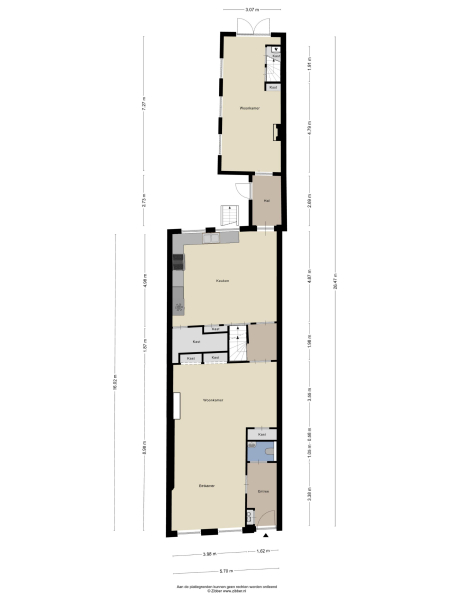 Floor Plan 1 - Brandestraat 30