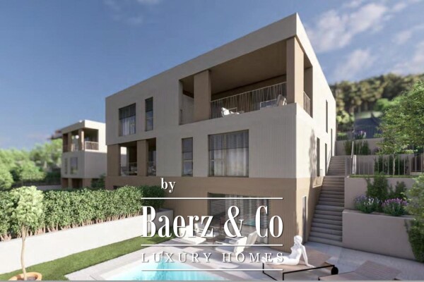 photo 1 Kostrena – Modern, Luxurious Four-Bedroom Triplex Apartment with Pool and Sea View