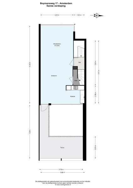 Floor Plan 1 - Boymansweg 17
