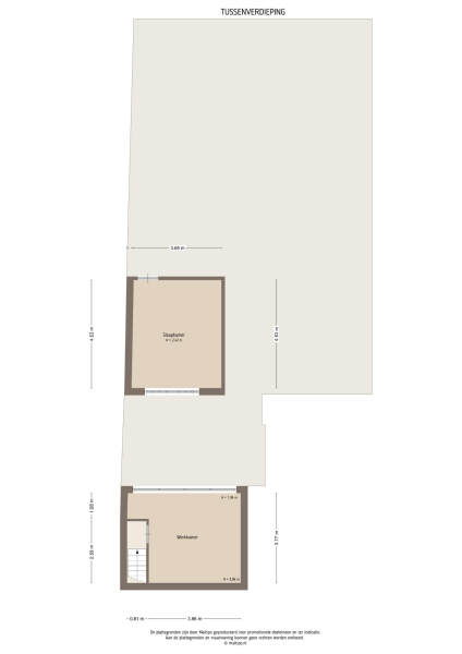 Floor Plan 2 - Gasthuisstraat 12