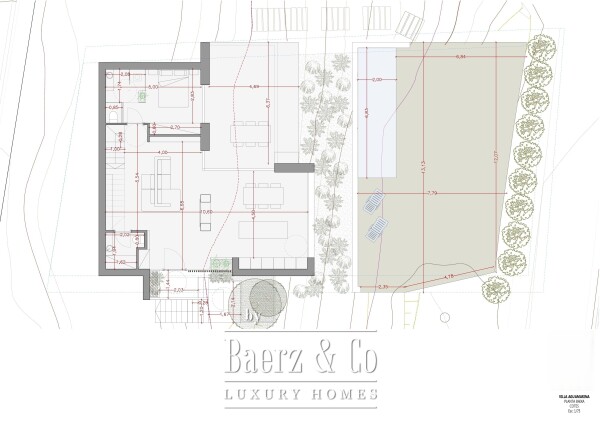 Floor Plan 1 - Bany de la Sultana 