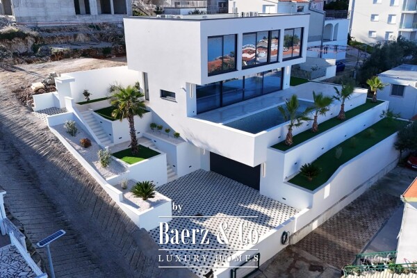 photo 2 Čiovo, Mastrinka - newly built villa with pool and open sea view