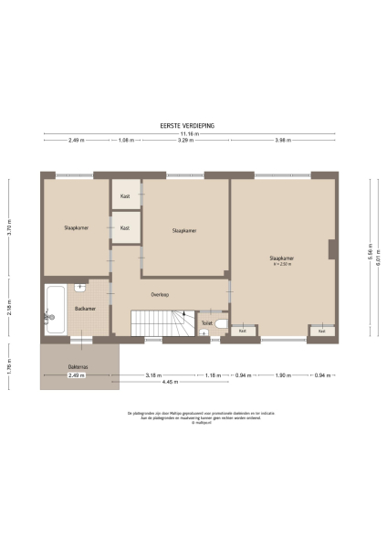 Floor Plan 3 - Prins Bernhardstraat 5