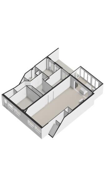Floor Plan 2 - Merwedeplein 57 H