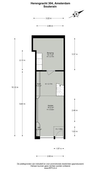 Floor Plan 5 - Herengracht 304