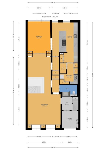 Floor Plan 4 - Willemstraat 51
