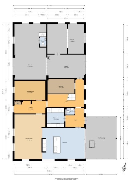 Floor Plan 1 - Buikheide 14