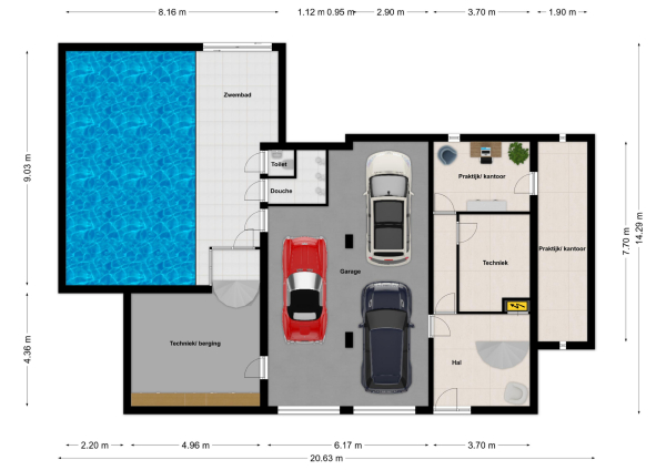 Floor Plan 1 - Bouwensstraat 25
