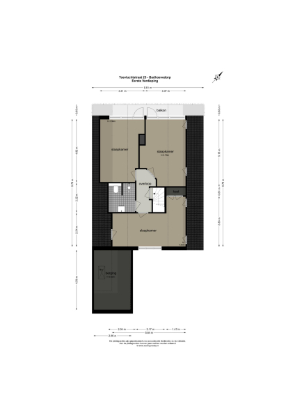 Floor Plan 2 - Toevluchtstraat 25