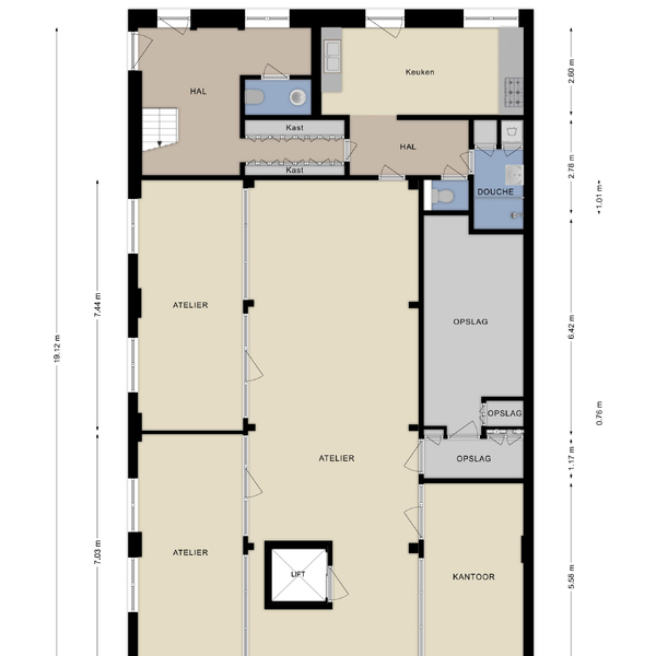 Floor Plan 2 - Pelsestraat 13