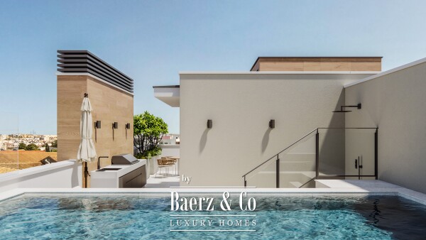photo 1 Santa Amalia - An exclusive collection of luxury residences, steps from the sea in Fuengirola - Classic Residence with Private Garden and Rooftop Pool - A four-level townhouse steps from the sea, with private garden and sky deck pool
