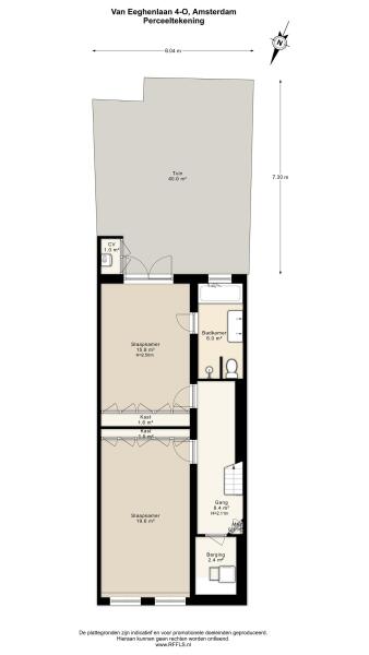 Floor Plan 3 - Van Eeghenlaan 4 O
