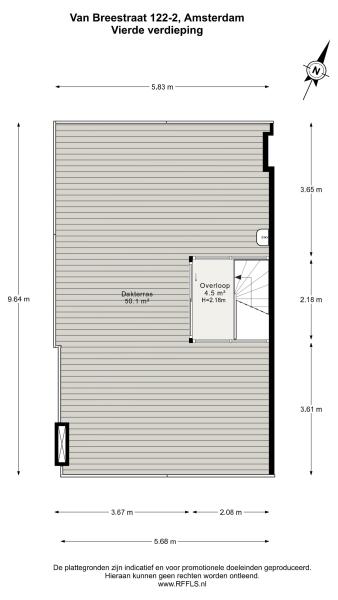 Floor Plan 4 - Van Breestraat 122 2