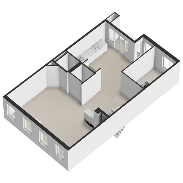 Floor Plan 4 - Van Tuyll van Serooskerkenweg 45 3